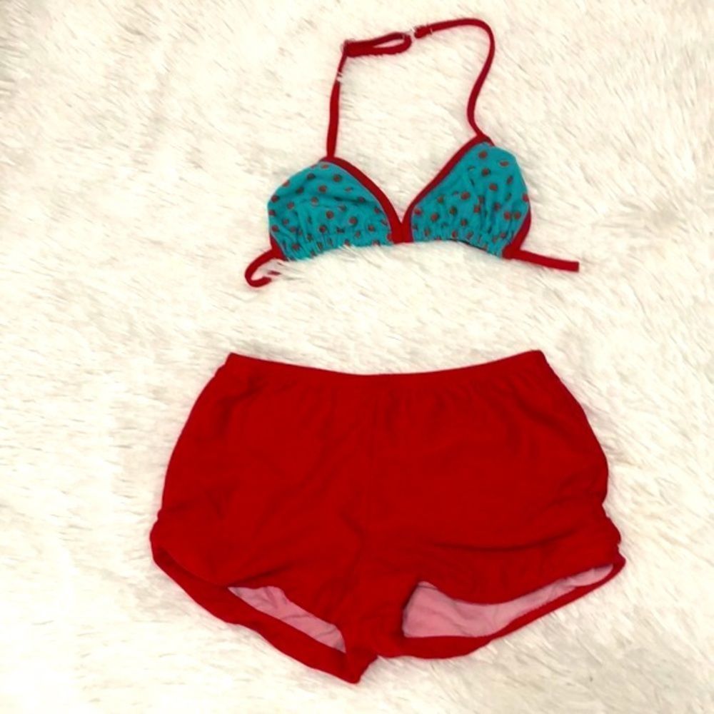 Isabella and Chloe Polka Dot Bikini Size 8